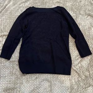Navy blue sweater